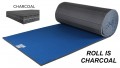 Ref 1315 FL-108D 6' x 42' x 2" FLEXI Carpet Foam Roll CHARCOAL